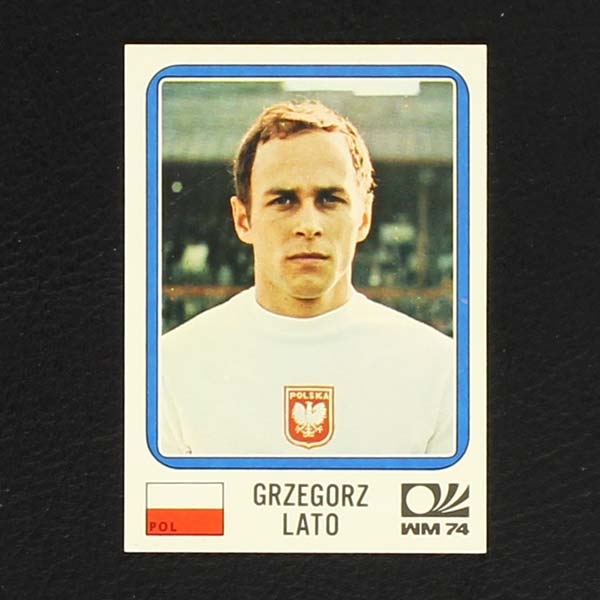 München 74 Nr. 347 Panini Sticker Grzegorz Lato