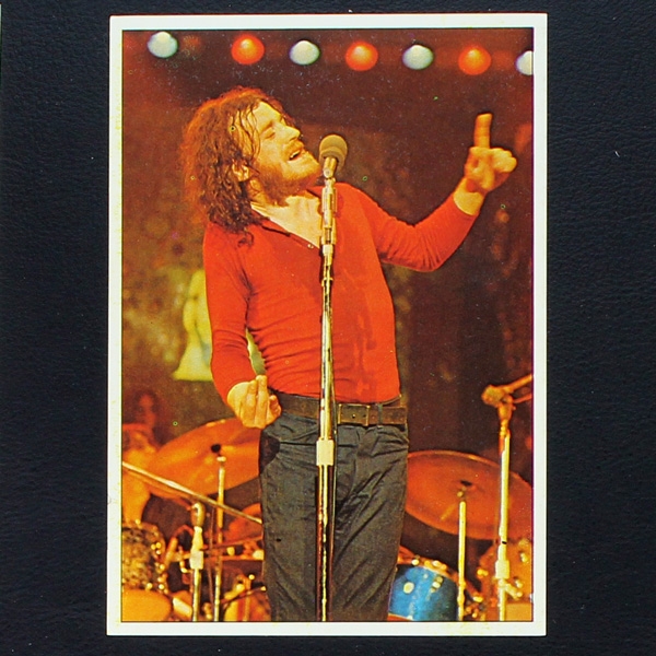 Joe Cocker Panini Sticker No. 47 - Pop Stars