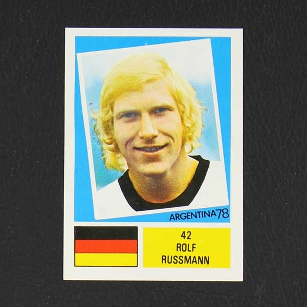 Rolf Rüssmann FKS Sticker Argentina 78