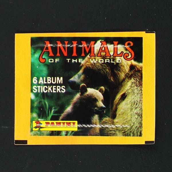 Animals 1989 Panini Sticker Tüte