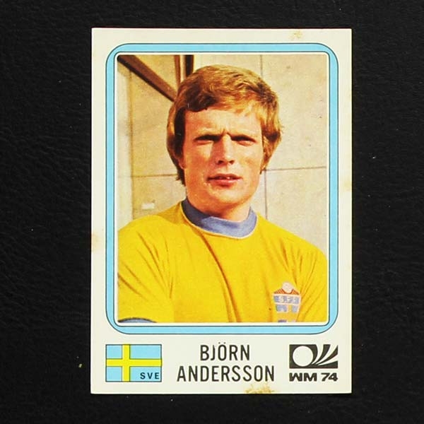 München 74 Nr. 274 Panini Sticker Björn Andersson