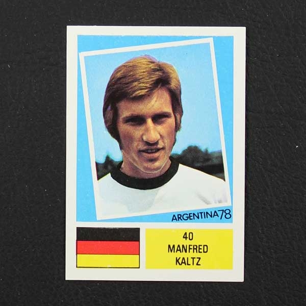 Manfred Kaltz FKS Sticker Argentina 78