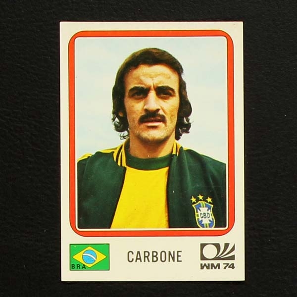 München 74 Nr. 162 Panini Sticker Carbone