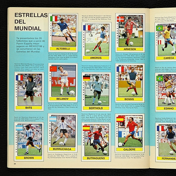 Album de cromos FUTBOL 87