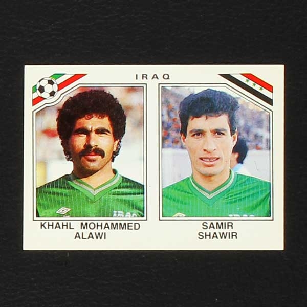 Mexico 86 Nr. 104 Panini Sticker Alawi - Shawir