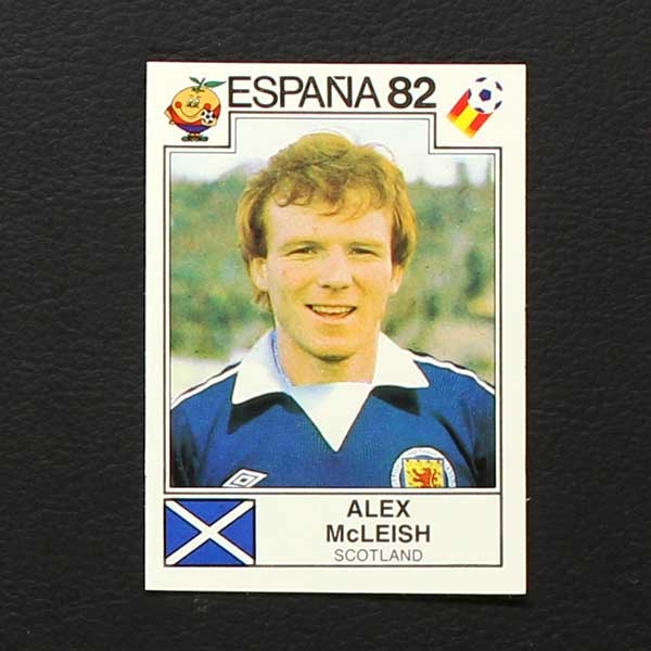 Espana 82 Nr. 404 Panini Sticker Alax McLeish