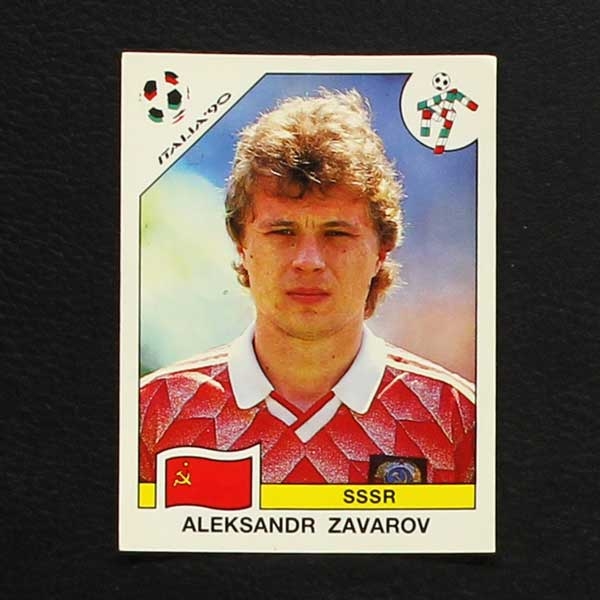 Italia 90 Nr. 147 Panini Sticker Aleksandr Zavarov