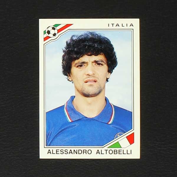 Mexico 86 Nr. 052 Panini Sticker Alessandro Altobelli