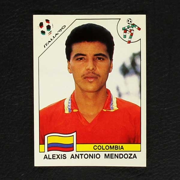 Italia 90 Nr. 295 Panini Sticker Alexis Antonio Mendoza