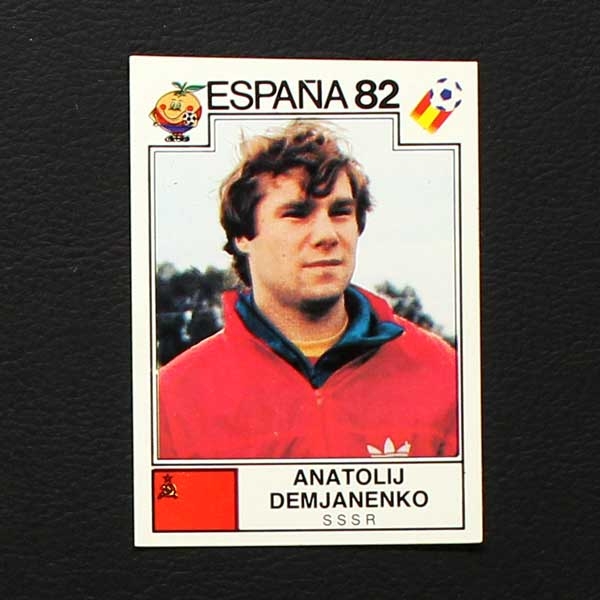 Espana 82 Nr. 388 Panini Sticker Anatolij Demjanenko