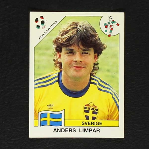 Italia 90 Nr. 242 Panini Sticker Anders Limpar