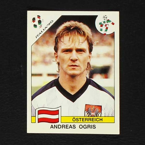 Italia 90 Nr. 072 Panini Sticker Andreas Ogris