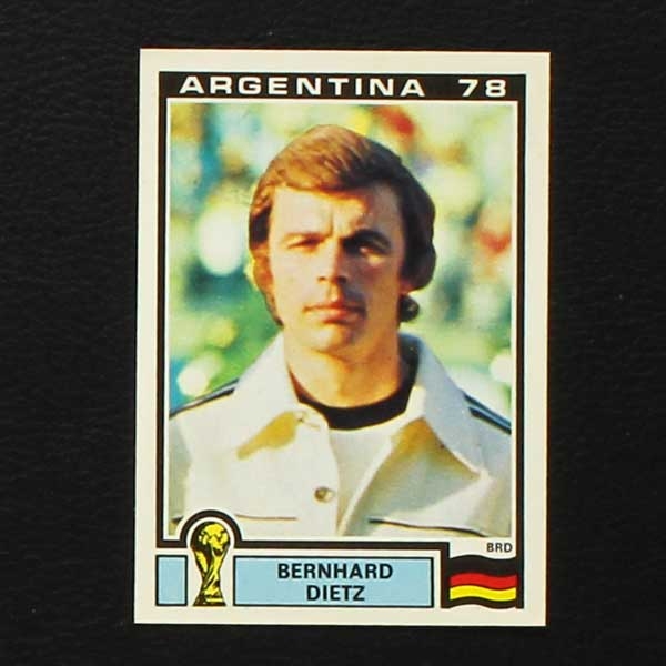 Bernhard Dietz Panini Sticker Argentina 78