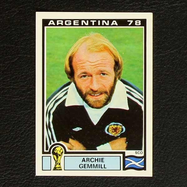 Argentina 78 Nr. 323 Panini Sticker Archie Gemmill