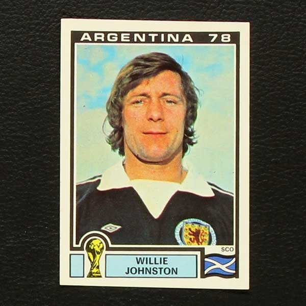 Argentina 78 Nr. 329 Panini Sticker Willie Johnston