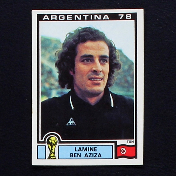 Argentina 78 Nr. 168 Panini Sticker Lamine Ben Aziza