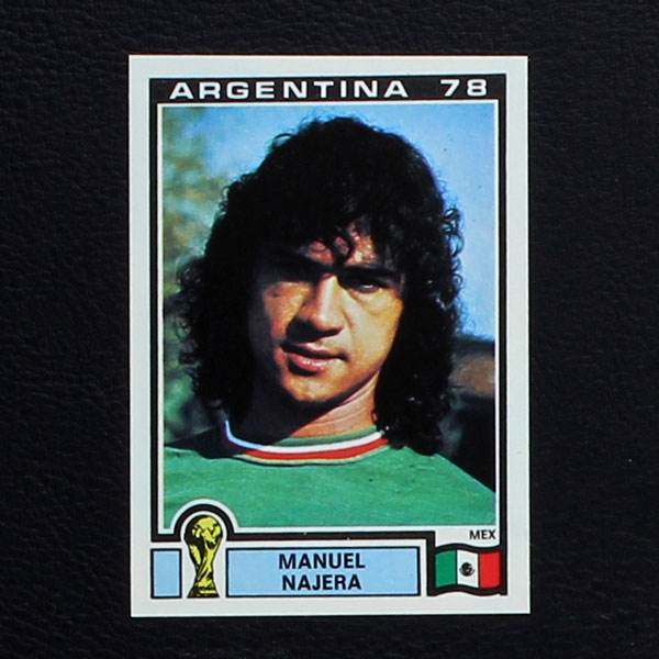 Argentina 78 Nr. 172 Panini Sticker Manuel Najera