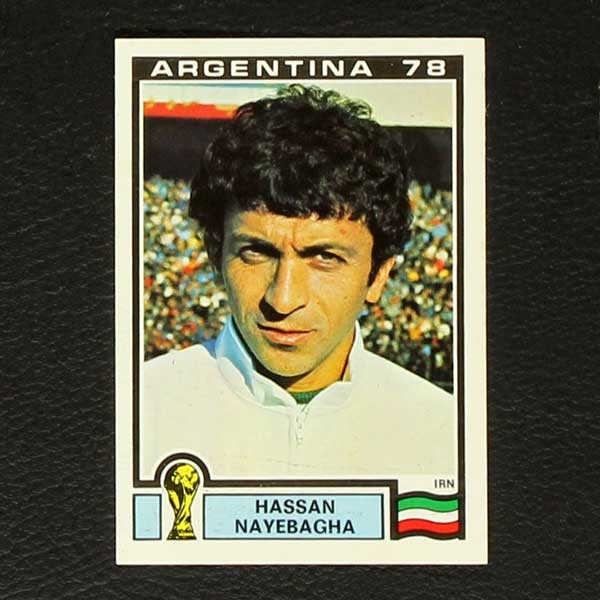 Argentina 78 Nr. 284 Panini Sticker Hassan Nayebagha