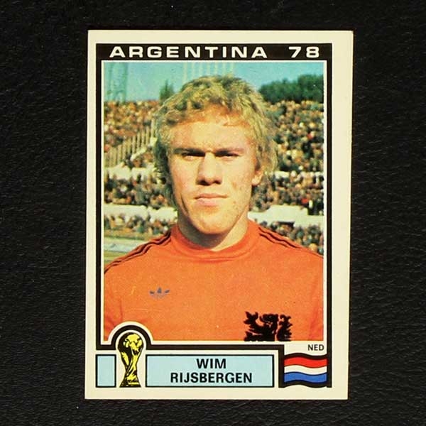 Argentina 78 Nr. 263 Panini Sticker Wim Rijsbergen