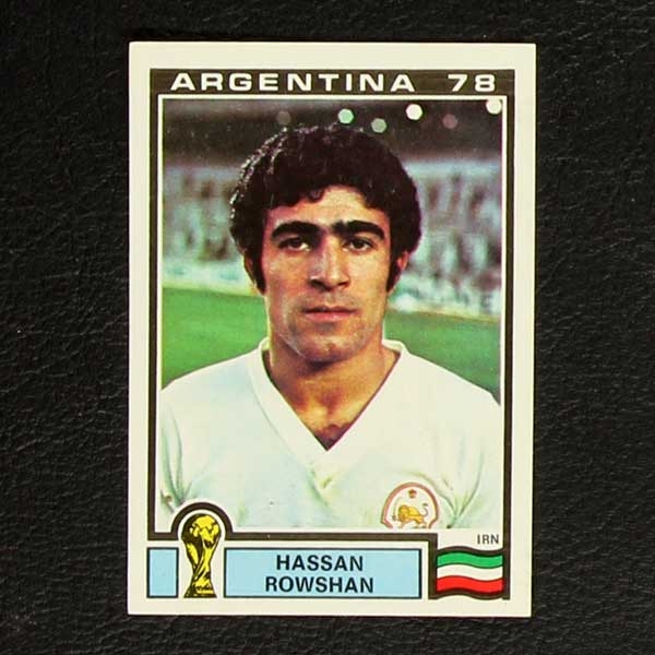 Argentina 78 Nr. 289 Panini Sticker Hassan Rowshan