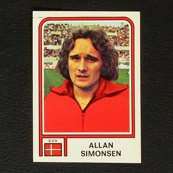 Argentina 78 Nr. 348 Panini Sticker Allan Simonsen