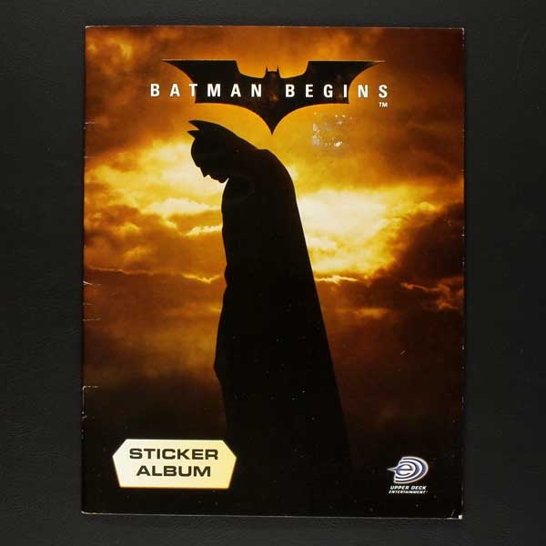 Batman Begins Upper Deck Sticker Album- Sticker-Worldwide