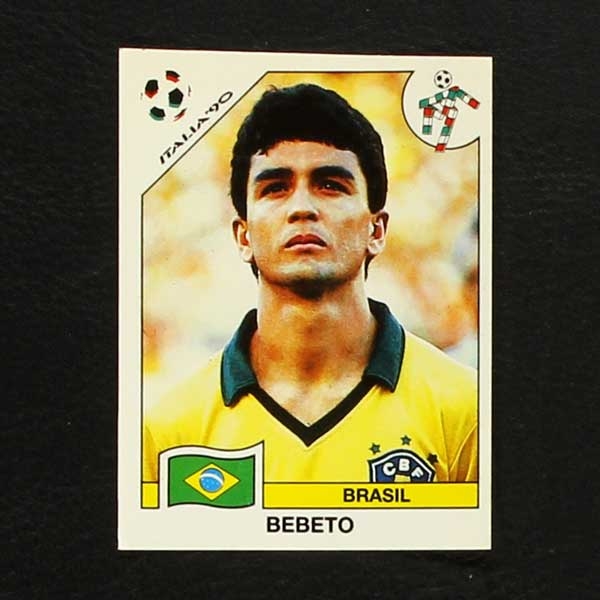 Italia 90 Nr. 206 Panini Sticker Bebeto