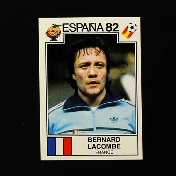 Espana 82 Nr. 289 Panini Sticker Bernard Lacombe