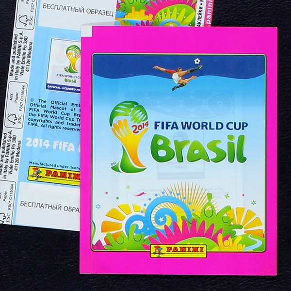 Brasil 2014 Panini Sticker Tüte - Russia Version