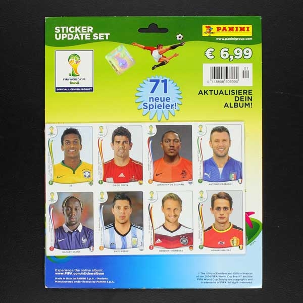 Brasil 2014 Panini update Sticker