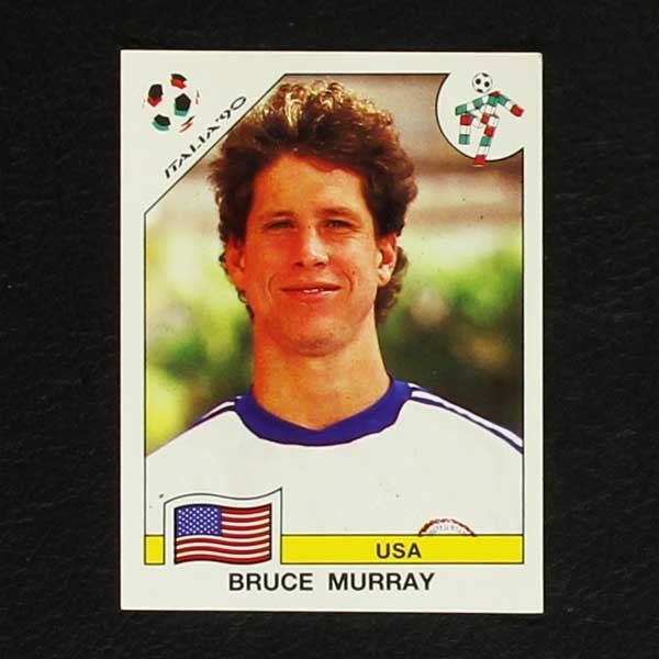 Italia 90 Nr. 111 Panini Sticker Bruce Murray