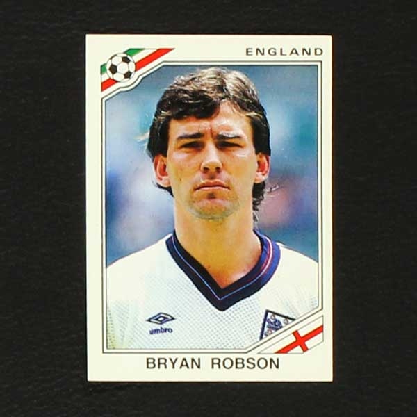 Mexico 86 Nr. 412 Panini Sticker Bryan Robson