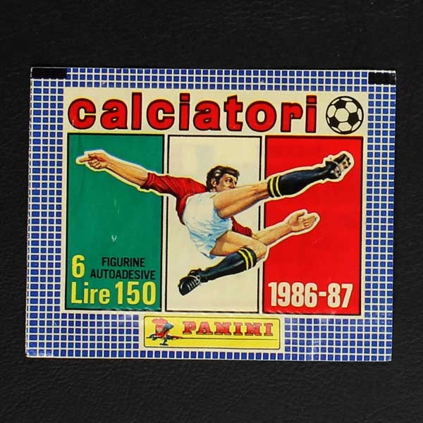 Calciatori 1986 Panini Sticker Tüte