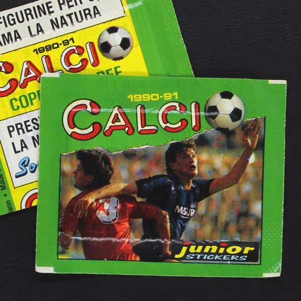 Calcio 1990-91 junior stickers / Panini Sticker Tüte ...