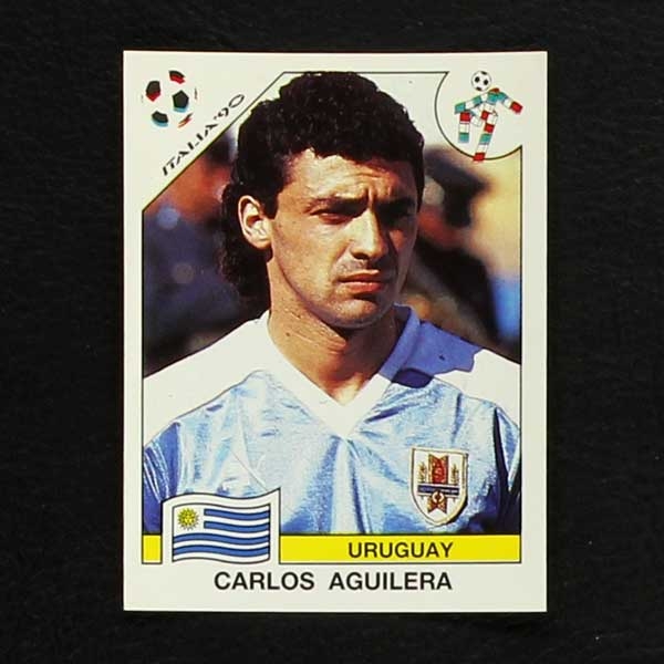 Italia 90 Nr. 381 Panini Sticker Carlos Aguliera