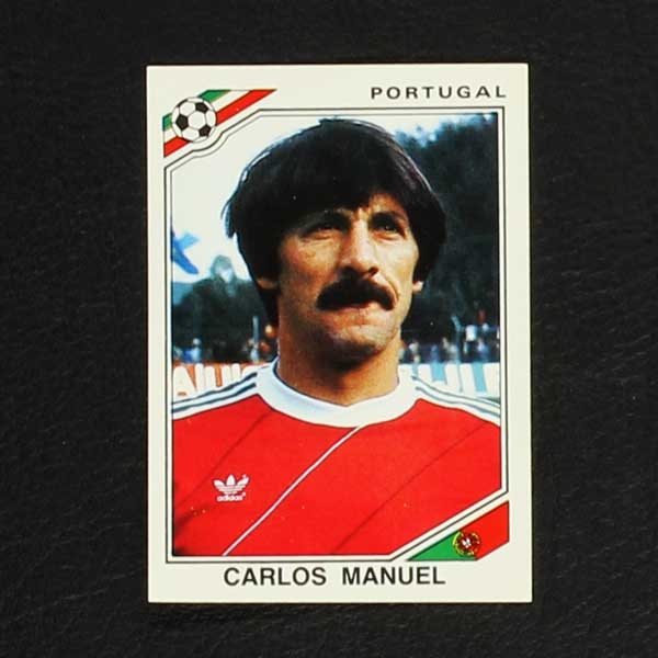 Mexico 86 Nr. 394 Panini Sticker Carlos Manuel