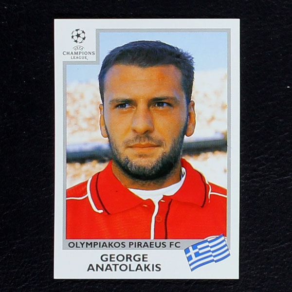 Champions League 1999 Nr. 174 Panini Sticker Anatolakis