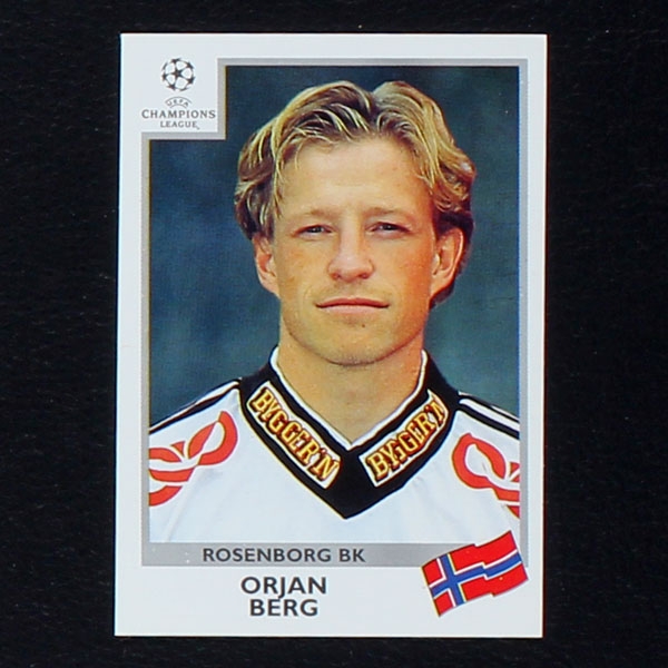 Champions League 1999 Nr. 077 Panini Sticker Berg