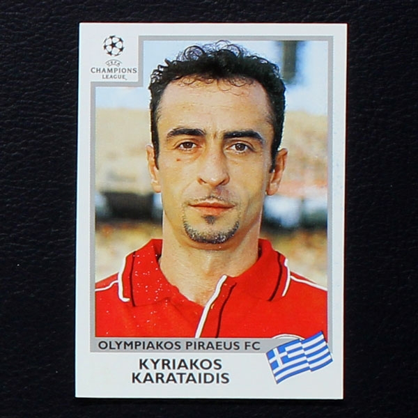 Champions League 1999 Nr. 173 Panini Sticker Karataidis