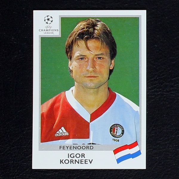 Champions League 1999 Nr. 097 Panini Sticker Korneev