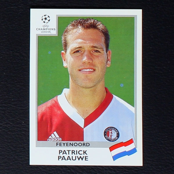 Champions League 1999 Nr. 093 Panini Sticker Paauwe