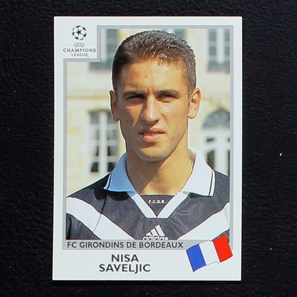 Champions League 1999 Nr. 261 Panini Sticker Saveljic