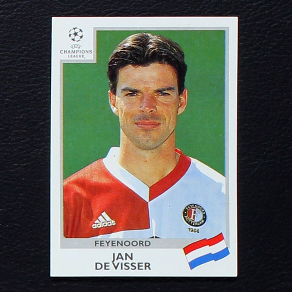 Champions League 1999 Nr. 096 Panini Sticker de Visser