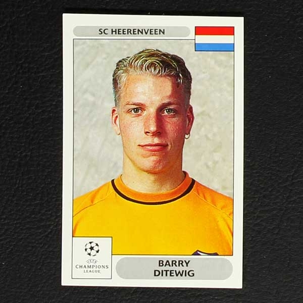 Champions League 2000 Nr. 152 Panini Sticker Barry Ditewig