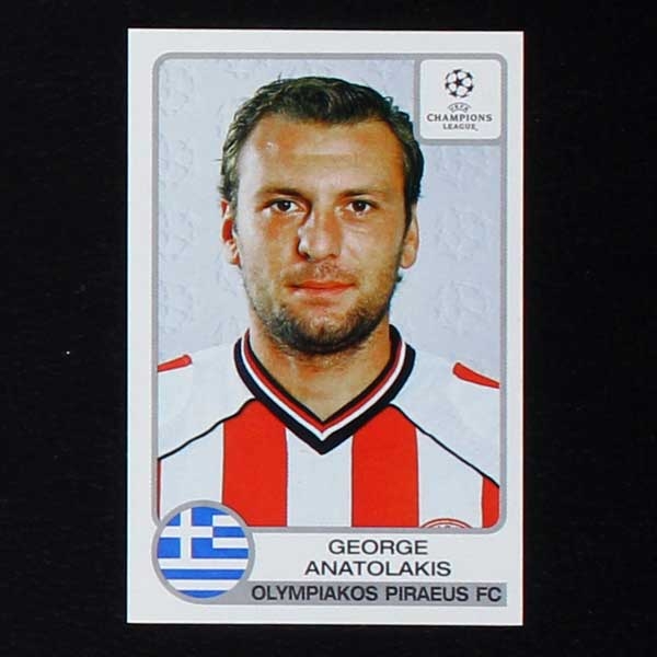 Champions League 2001 Nr. 216 Panini Sticker Anatolakis