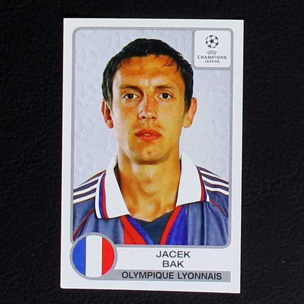 Champions League 2001 Nr. 155 Panini Sticker Bak