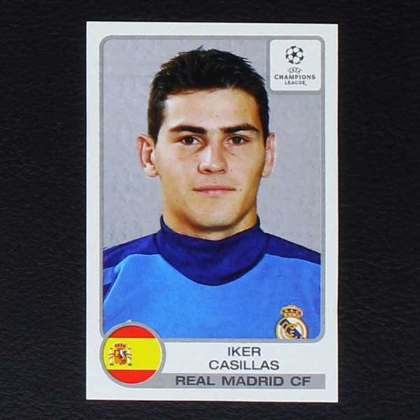 Champions League 2001 Nr. 002 Panini Sticker Casillas