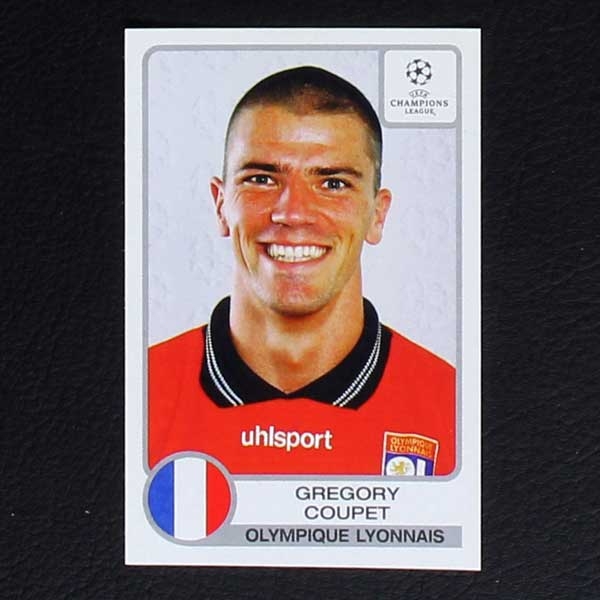 Champions League 2001 Nr. 154 Panini Sticker Coupet