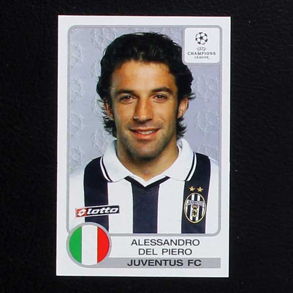 Champions League 2001 Nr. 150 Panini Sticker Del Piero