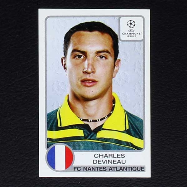 Champions League 2001 Nr. 123 Panini Sticker Devineau